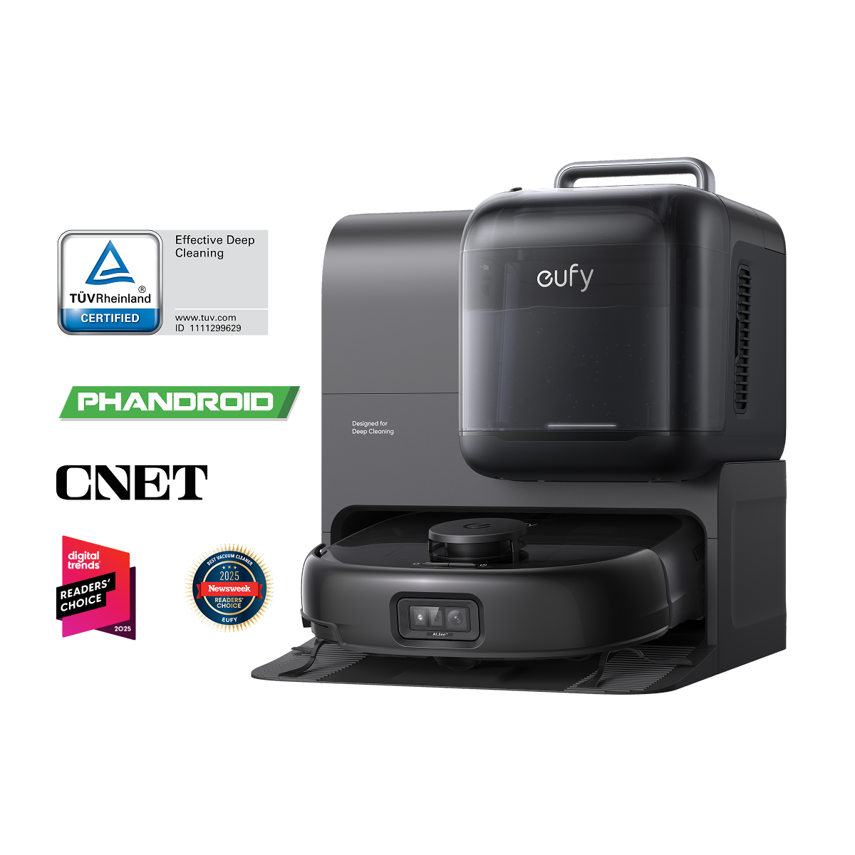eufy-robot-vacuum-omni-e28-aspirateur-robot-20-000-pa-avec-station-omni-et-netto image 1