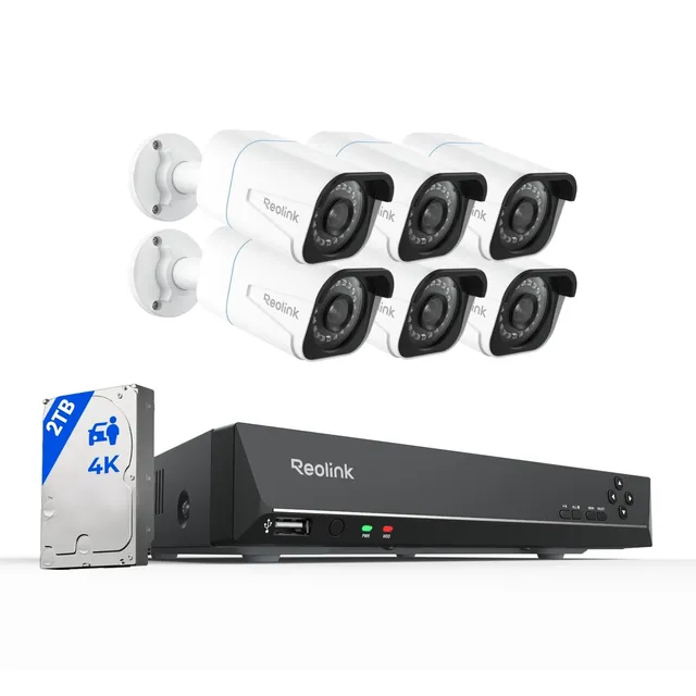 reolink-rlk8-800b6-kit-vid-osurveillance-4k-8ch-avec-nvr-2to-et-6-cam-ras-poe image 1