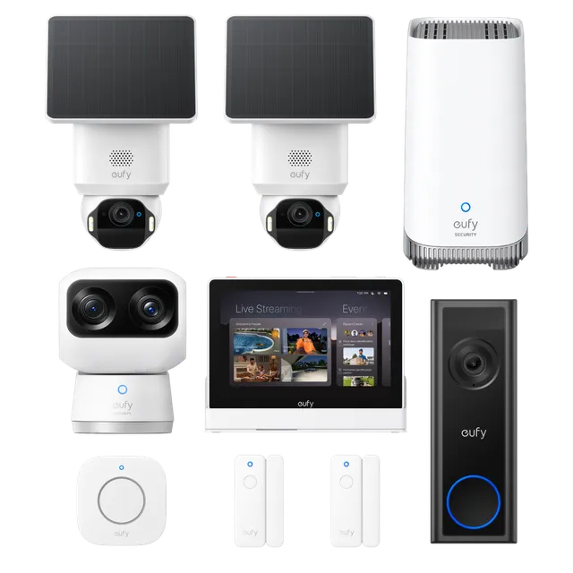 eufy-complete-fortified-home-ecosystem-kit-syst-me-alarme-et-vid-osurveillance image 1