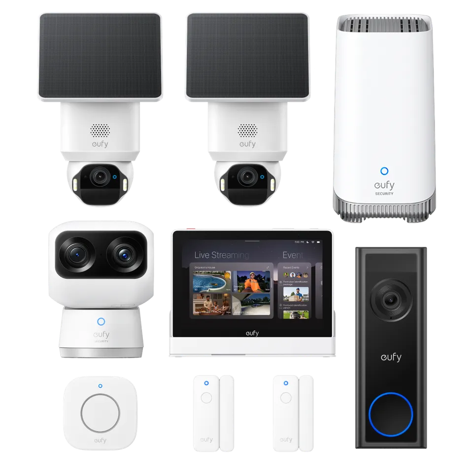 eufy-complete-fortified-home-ecosystem-kit-syst-me-alarme-et-vid-osurveillance image 1