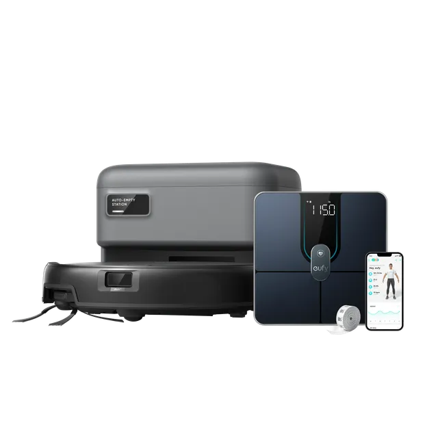 eufy-robot-aspirateur-c10-station-auto-vidange-balance-connect-e-smart-scale-p2- image 1