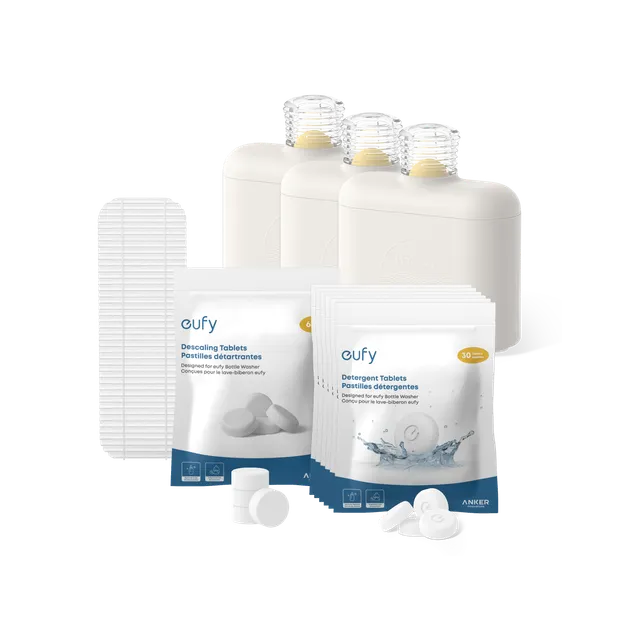 eufy-kit-d-entretien-6-mois-pour-lave-biberons-180-pastilles-filtres image 1