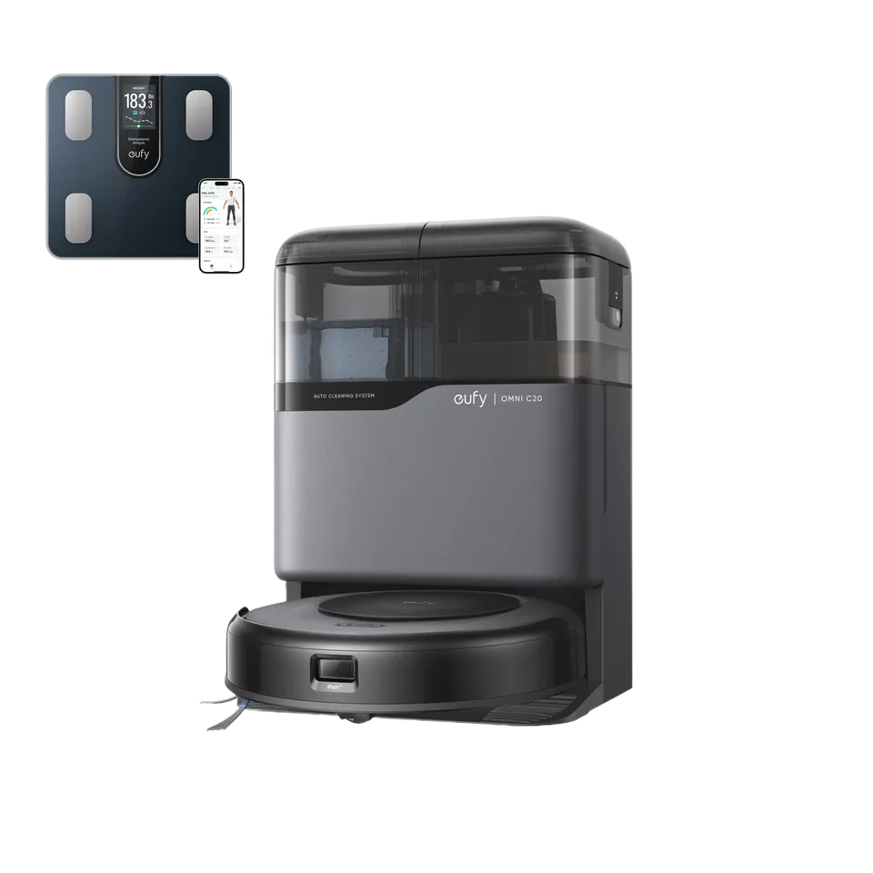 eufy-omni-c20-robot-aspirateur-laveur-balance-connect-e-smart-scale-c20 image 1