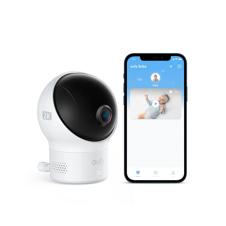 eufy-baby-2k-babyphone-cam-ra-wifi-pan-tilt-avec-d-tection-pleurs-ai image 1