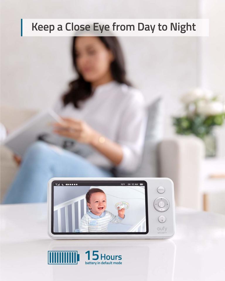 eufy-baby-monitor-e110-lot-2-cam-ras-moniteur-vid-o-b-b-5-720p image 6