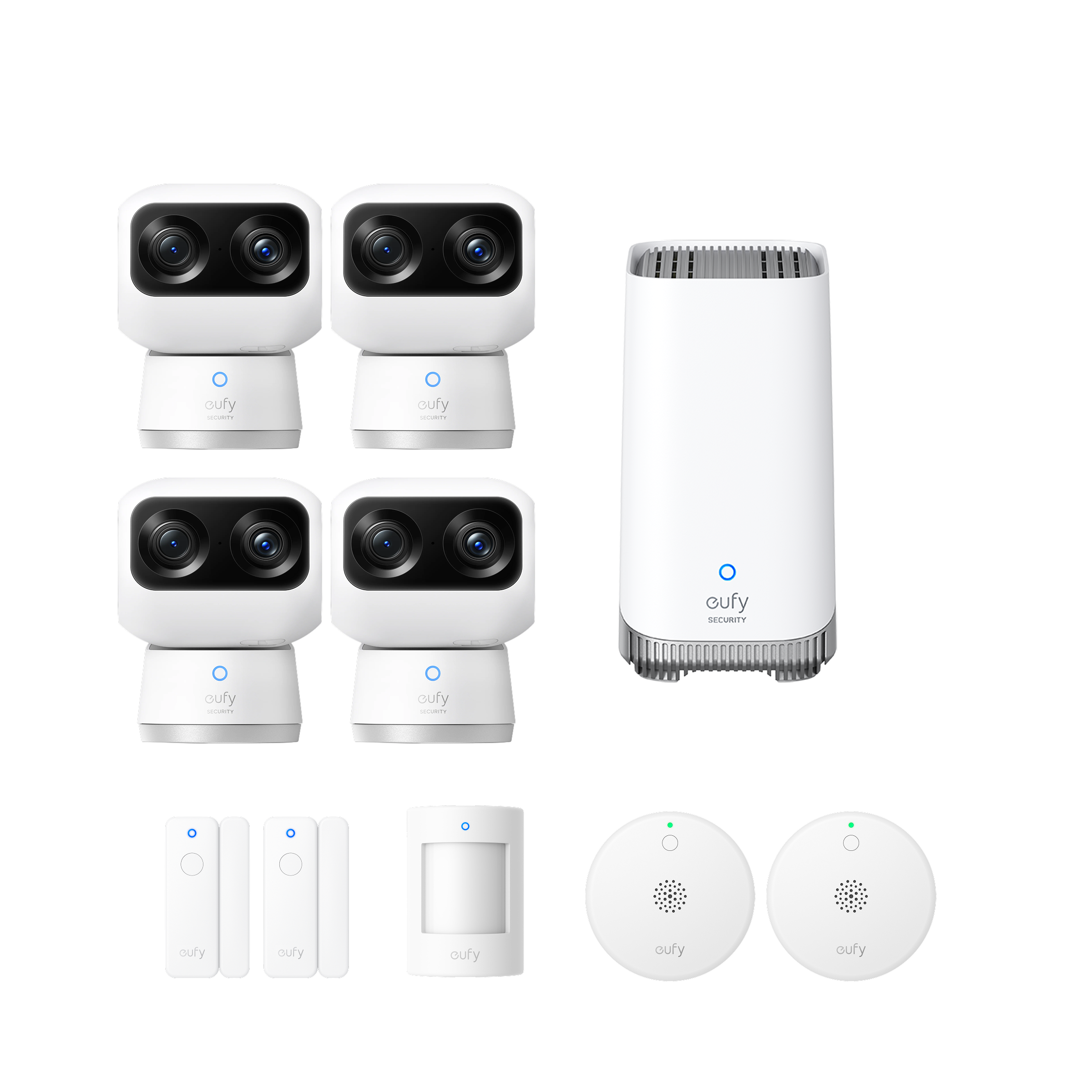 eufy-indoor-cam-s350-x4-homebase-s380-alarme-pack-s-curit image 1