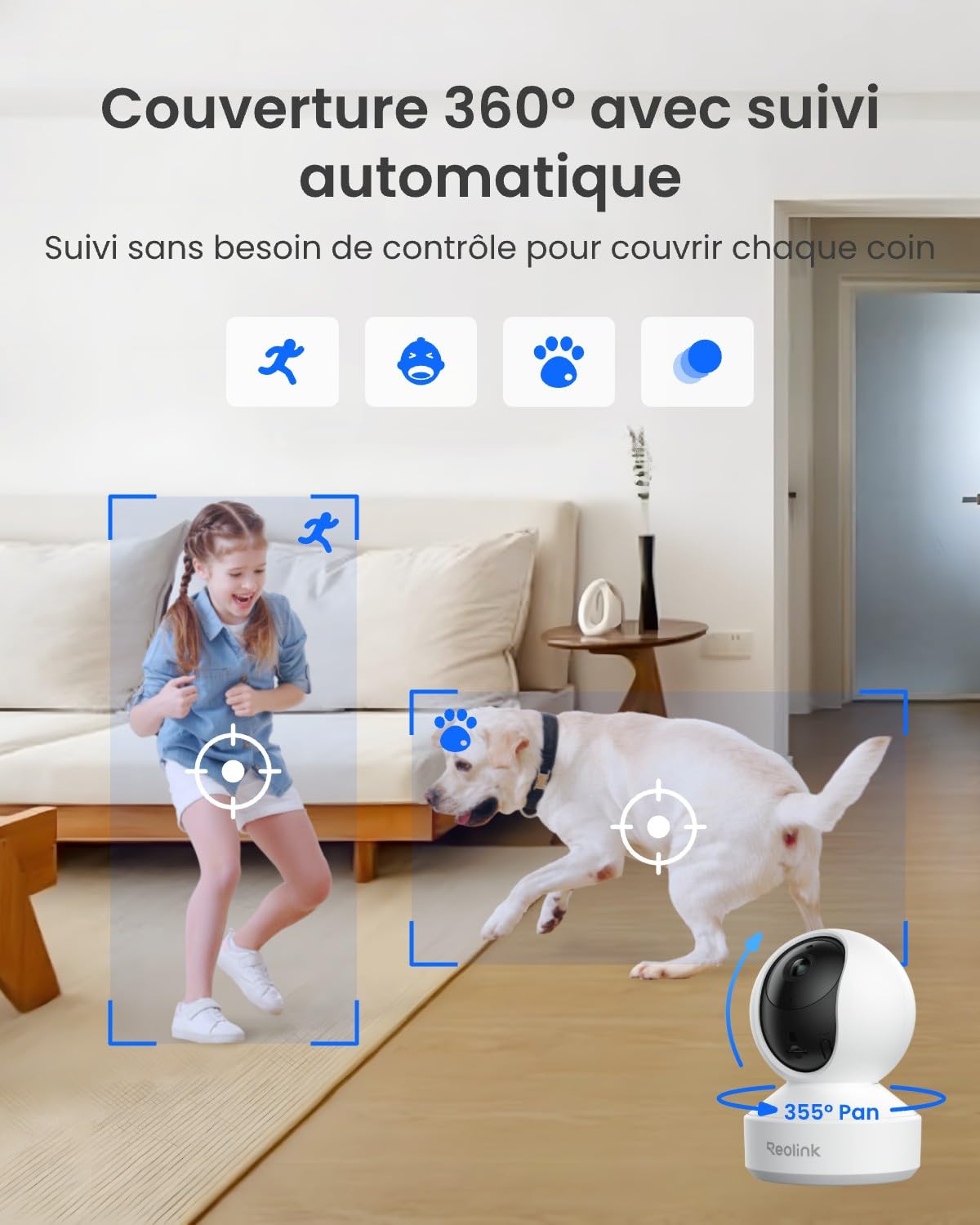 reolink-e1-pro-lot-de-2-mini-hub-cam-ra-surveillance-wifi-int-rieure-pt-360-3k-5 image 5
