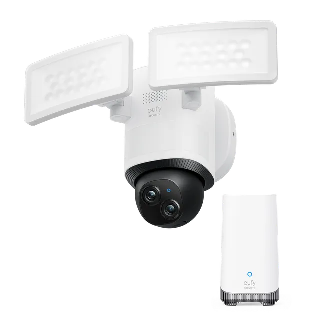 eufy-floodlight-camera-e340-homebase-s380-kit-vid-osurveillance image 1