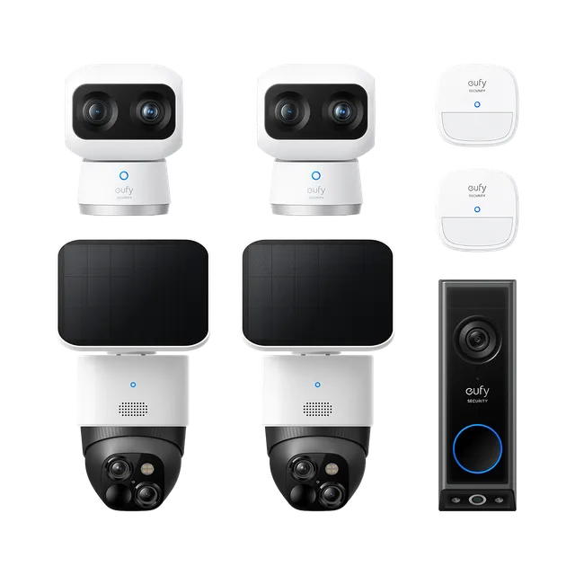 eufy-solocam-s340-whole-protection-s-delux-bundle-2-cam-ras-solaires-3k-360 image 1