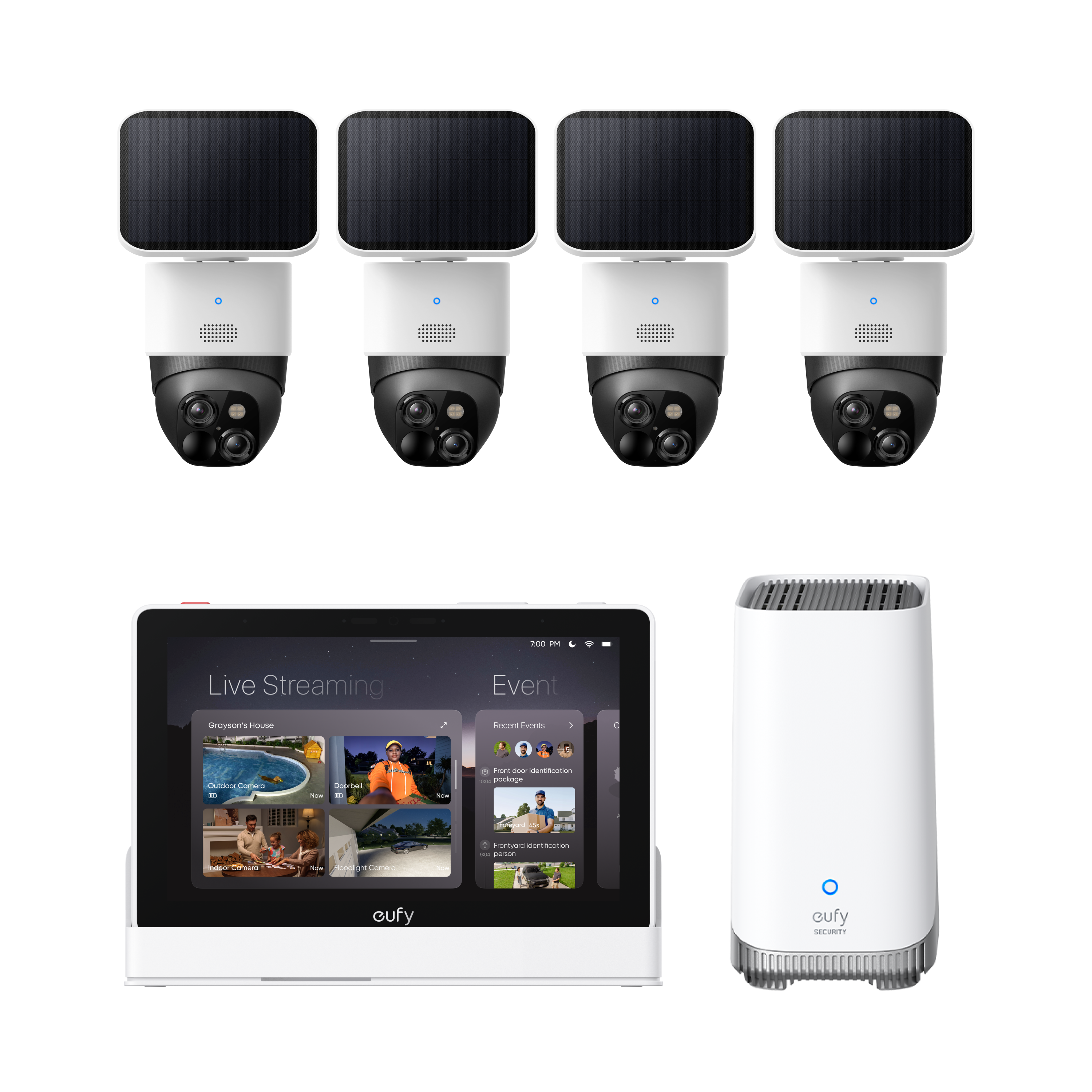 eufy-localsecure-system-premium-4x-solocam-s340-homebase-s380-smart-display-e10 image 2