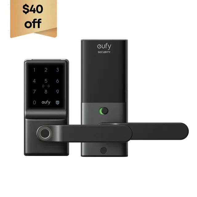 eufy-smart-lock-c33-serrure-connect-e-avec-empreinte-digitale-et-poign-e-int-gr- image 1