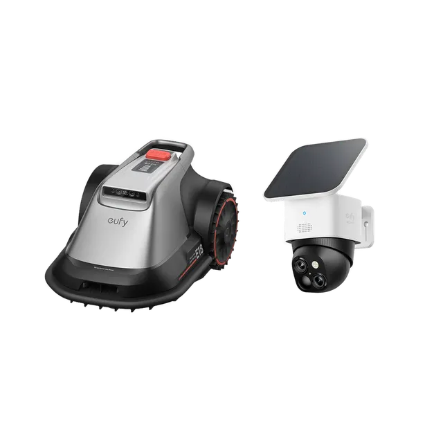 eufy-e18-robot-tondeuse-solocam-s340-pack image 1
