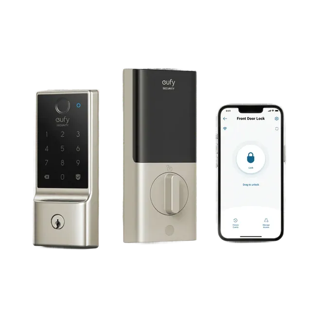 eufy-smart-lock-c220-nickel-serrure-connect-e-empreinte image 1