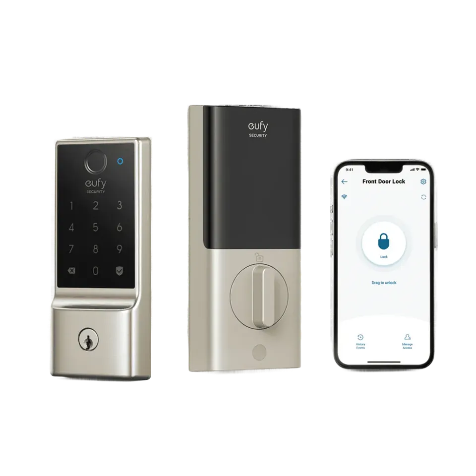 eufy-smart-lock-c220-nickel-serrure-connect-e-empreinte image 1