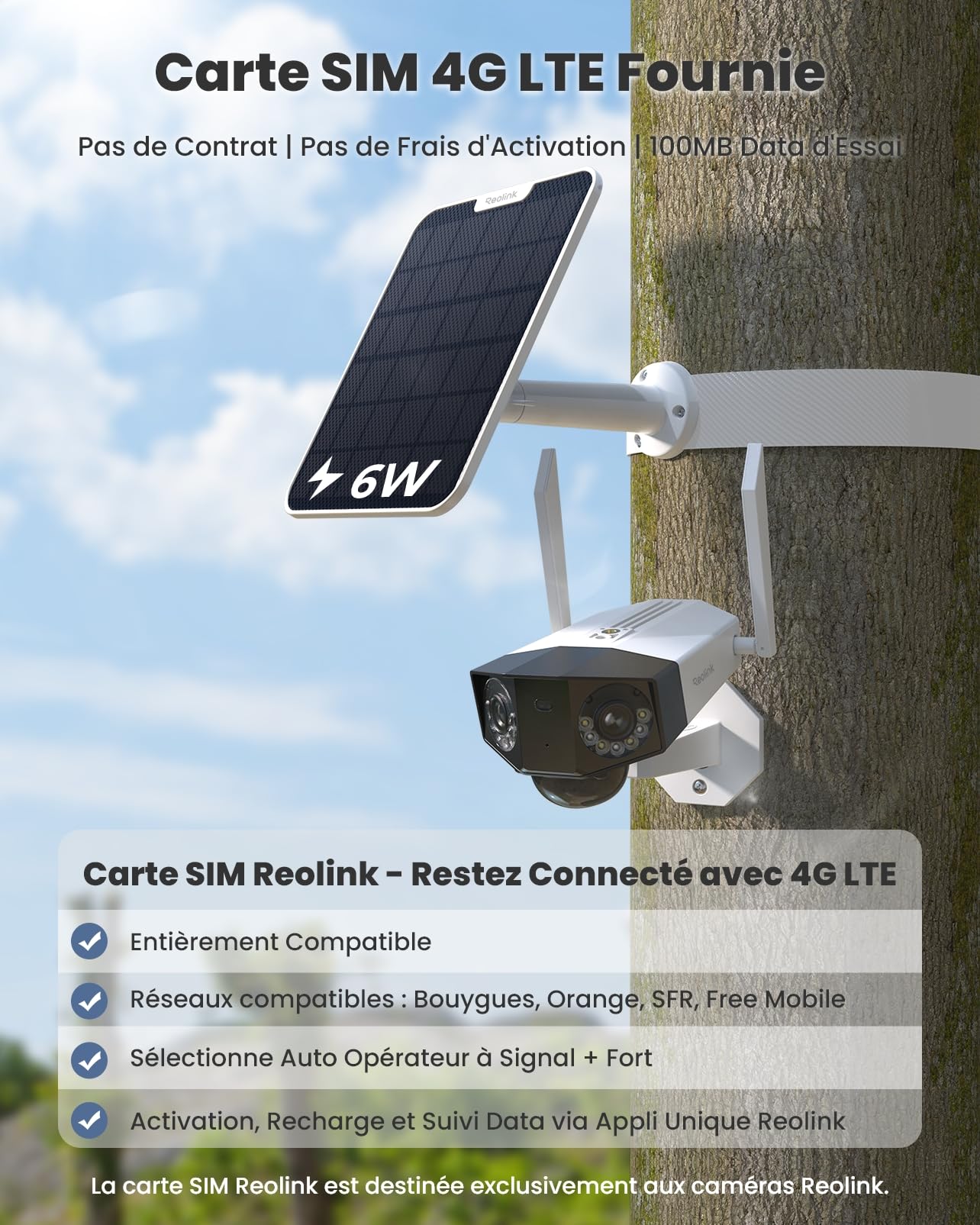 reolink-duo-2-lte-panneau-solaire-cam-ra-ext-rieure-4g-solaire-4k-double-objecti image 2