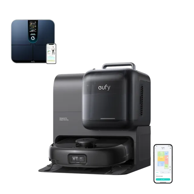 eufy-omni-e28-robot-aspirateur-laveur-3-en-1-nettoyeur-profond-balance-p3 image 1