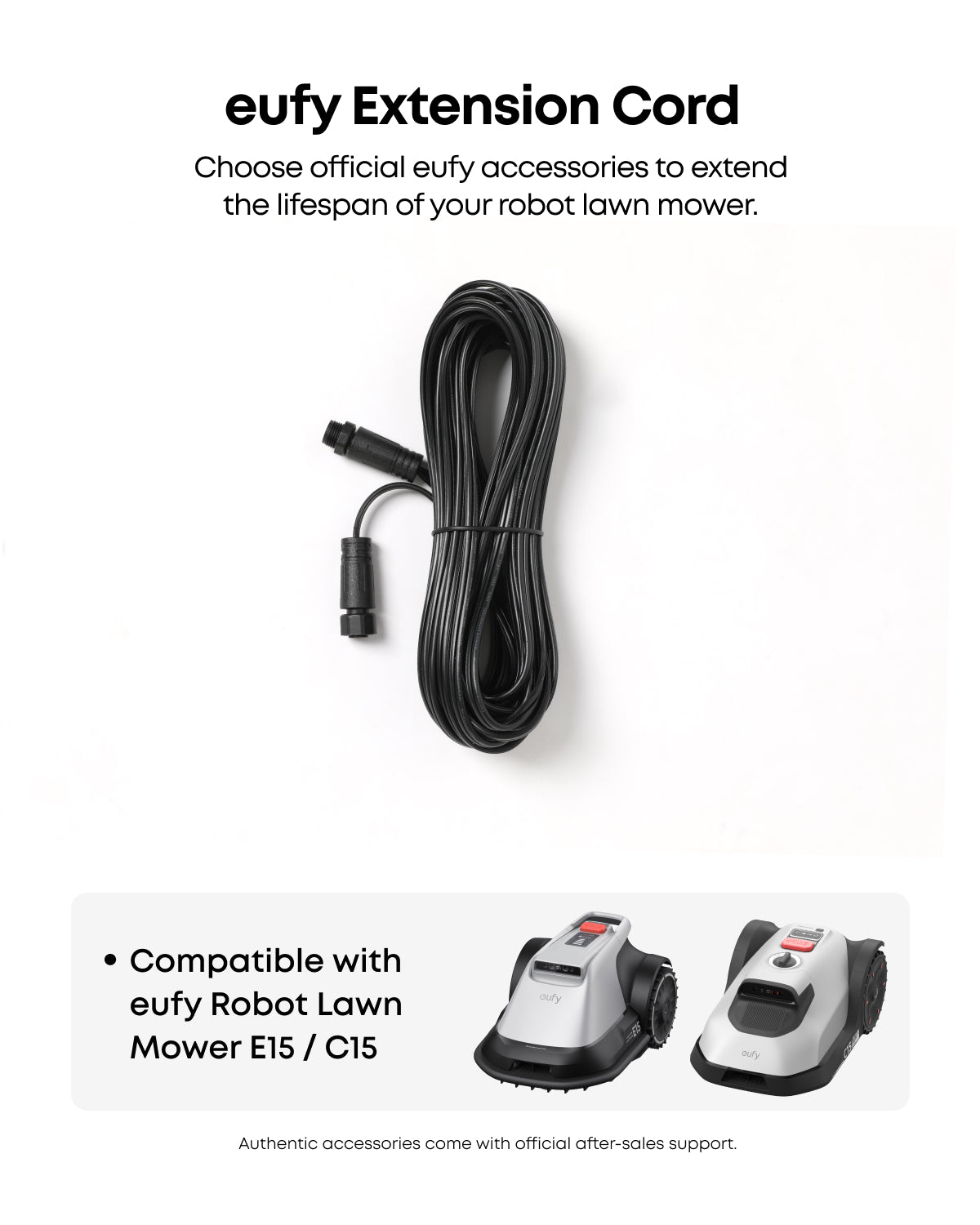 eufy-c-ble-rallonge-d-alimentation-pour-robot-tondeuse-e15-e18-c15 image 2