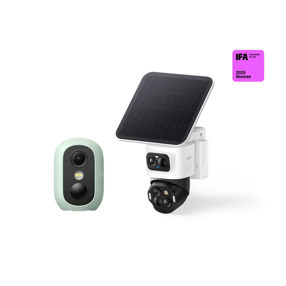 eufy-pack-eufycam-s4-eufycam-c35-solo-verte image 1
