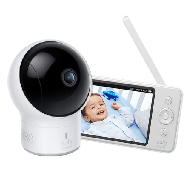 eufy-baby-monitor-e110-cran-5-720p-avec-objectif-grand-angle image 1