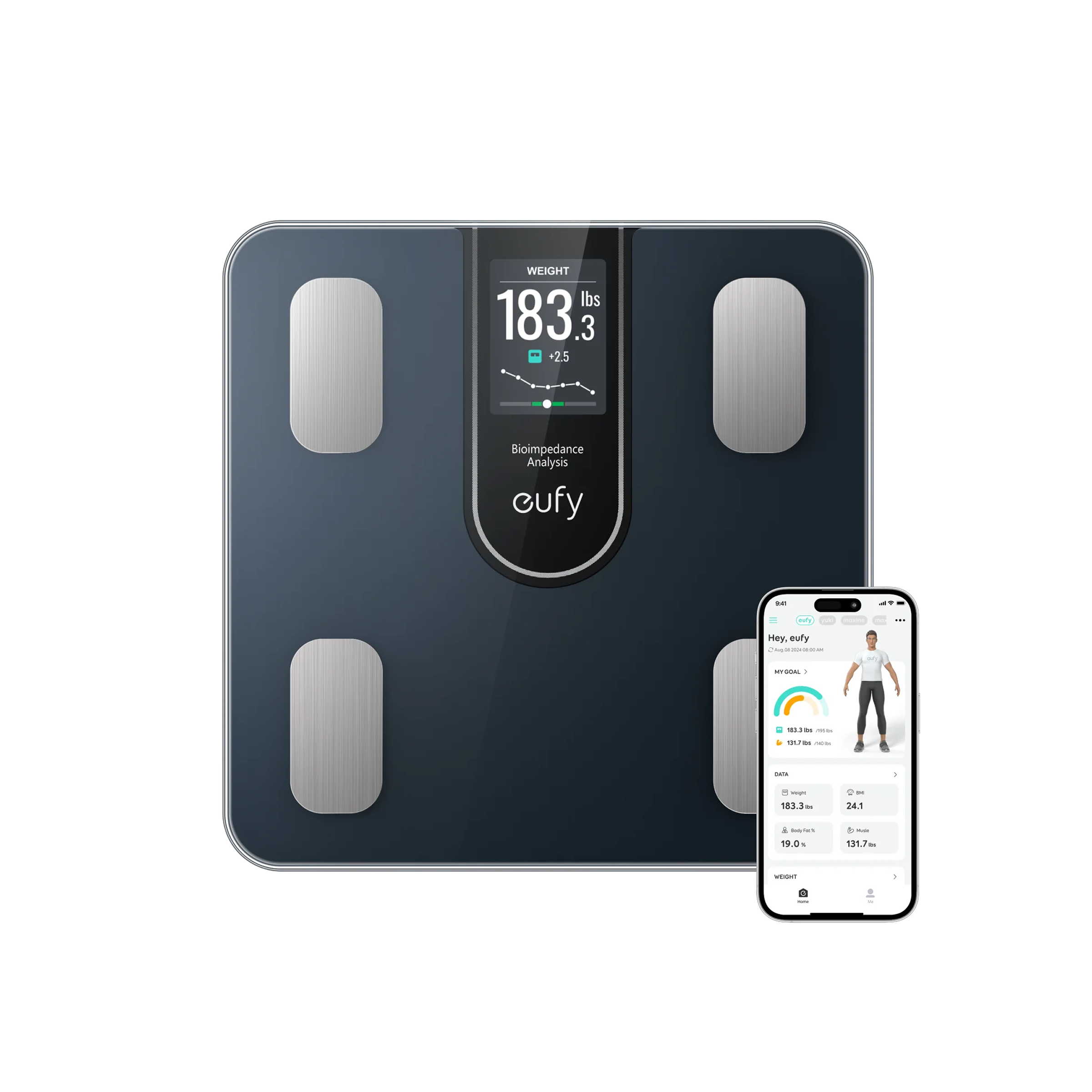 eufy-smart-scale-c20-balance-connect-e-avec-cran-tft-couleur-3-36-pouces-4-capte image 1