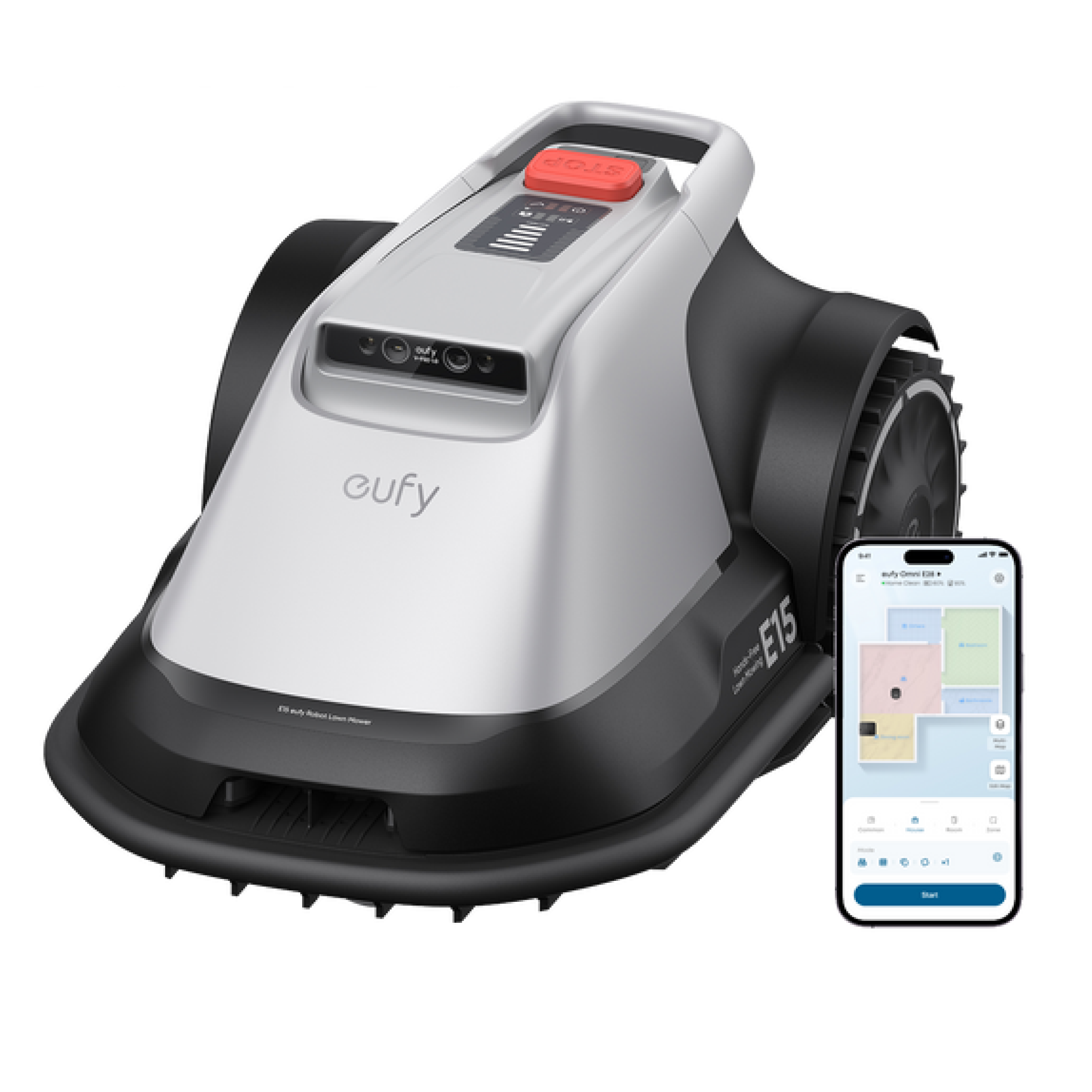 eufy-robot-lawn-mower-e15-solocam-s340-bundle-robot-tondeuse-cam-ra image 2