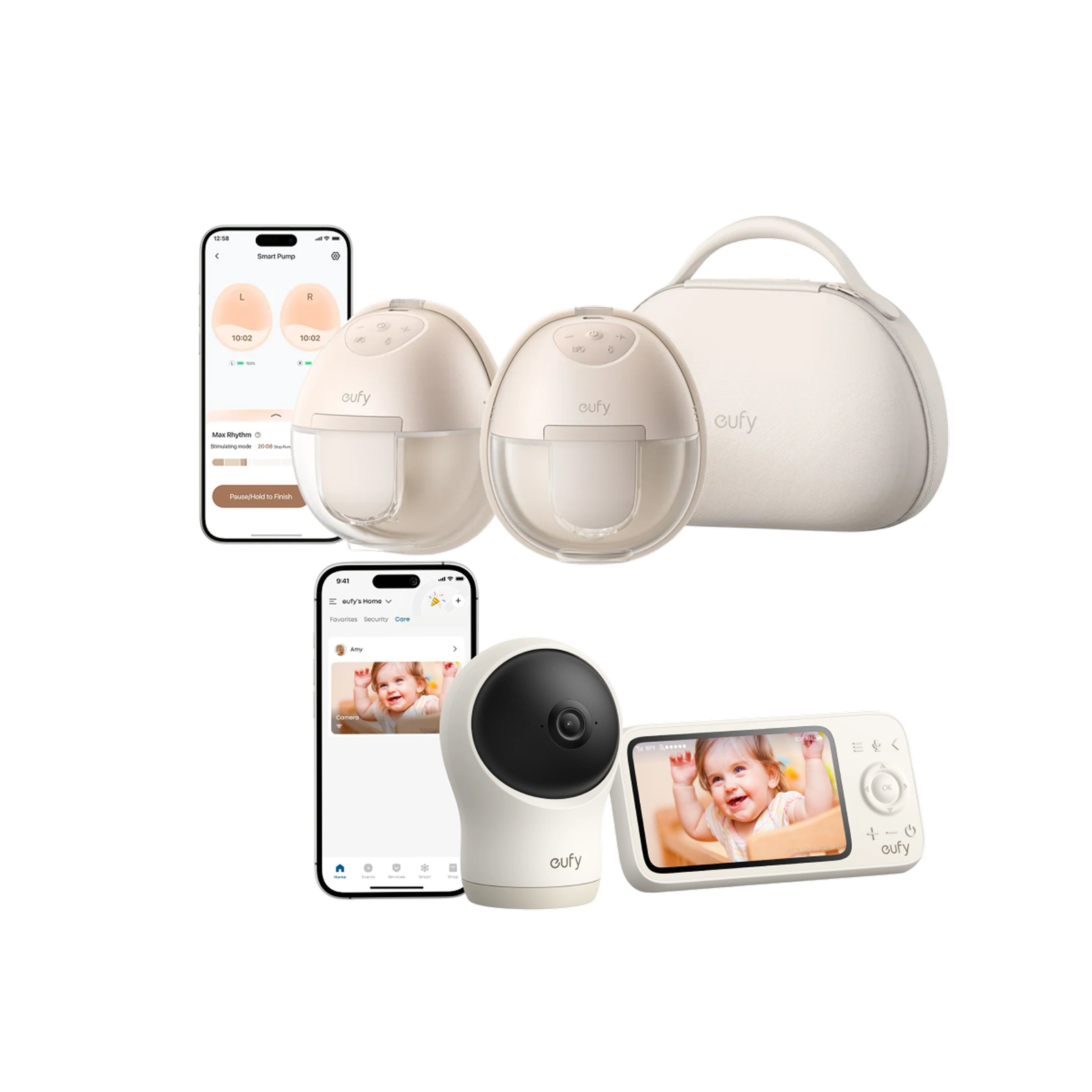 eufy-tire-lait-portable-s1-pro-moniteur-b-b-c10 image 1
