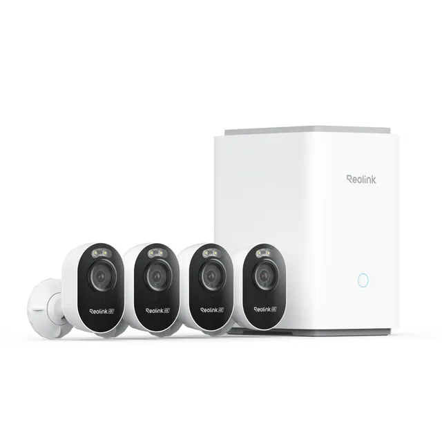 reolink-lumus-4k-cam-ra-surveillance-wi-fi-6-filaire-ext-rieure-pack-home-hub-pr image 1