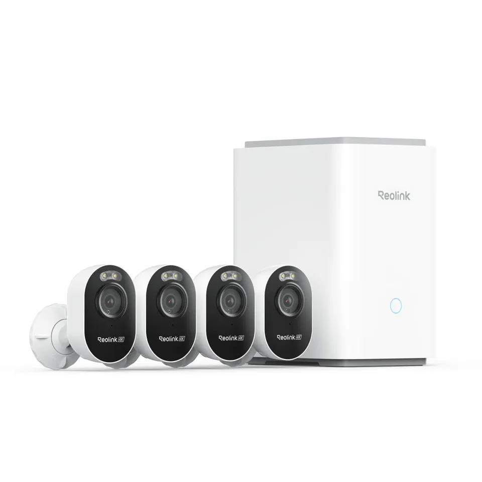 reolink-lumus-4k-cam-ra-surveillance-wi-fi-6-filaire-ext-rieure-pack-home-hub-pr image 1