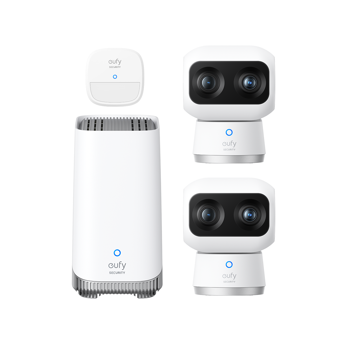 eufy-pack-int-rieur-et-entr-e-indoor-cam-s350-4k-sonnette image 1