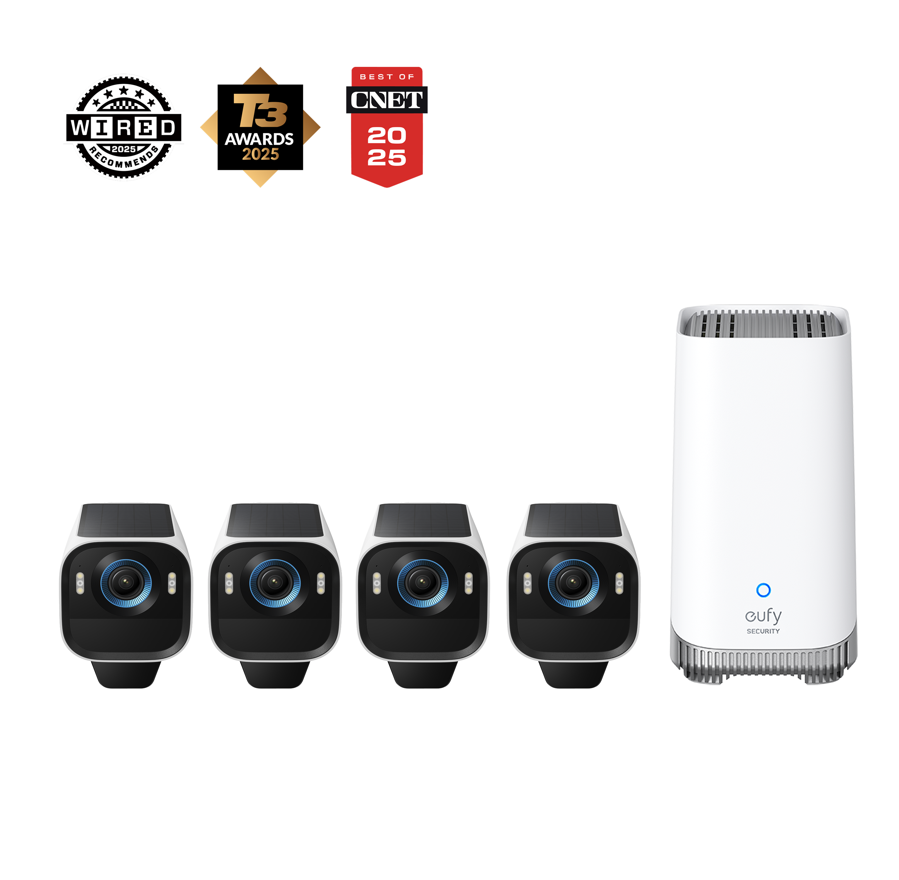 eufy-eufycam-s3-pro-kit-4-cam-ras-4k image 1