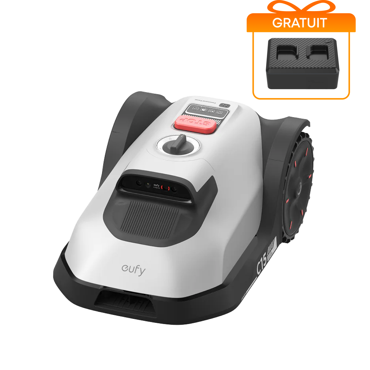 eufy-robot-tondeuse-c15-solo-sans-fil-p-riph-rique image 1