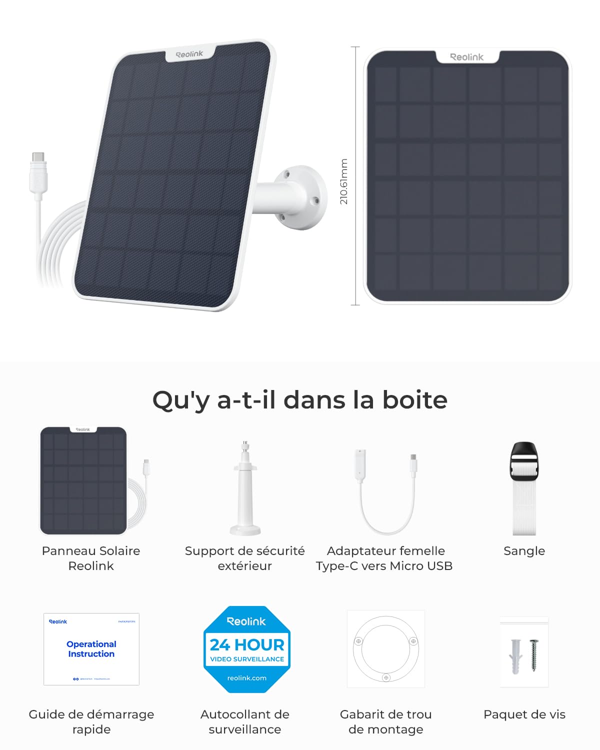 reolink-panneau-solaire-6w-blanc-c-ble-4m-pour-cam-ras-batterie image 8