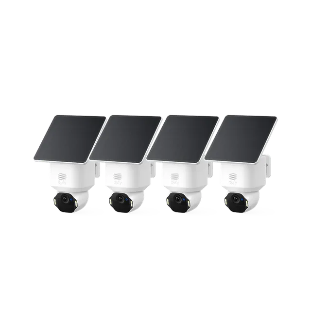eufy-solocam-e42-pack-de-4-cam-ras-ext-rieures-4k-uhd-sans-fil-avec-ia-de-suivi image 1
