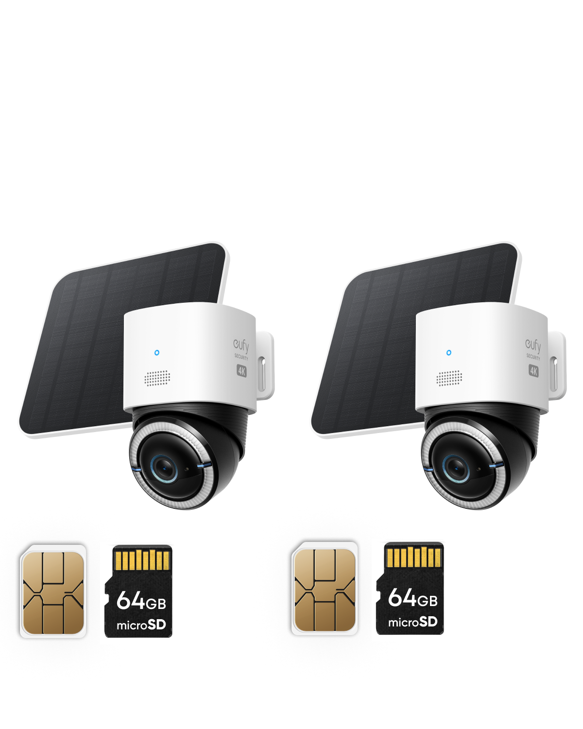 eufy-4g-lte-cam-s330-lot-de-2-cam-ra-surveillance-4g-wi-fi-solaire image 1