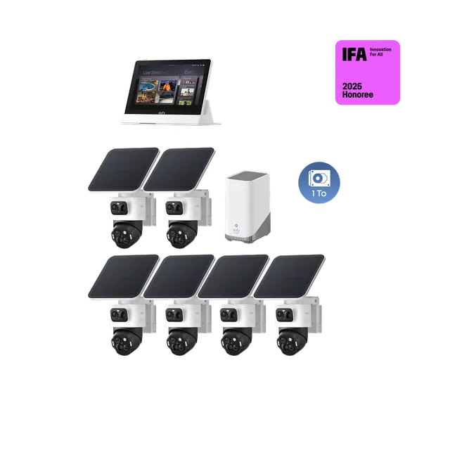 eufy-eufycam-s4-kit-6-cam-ras-smart-display-disque-1-to image 1