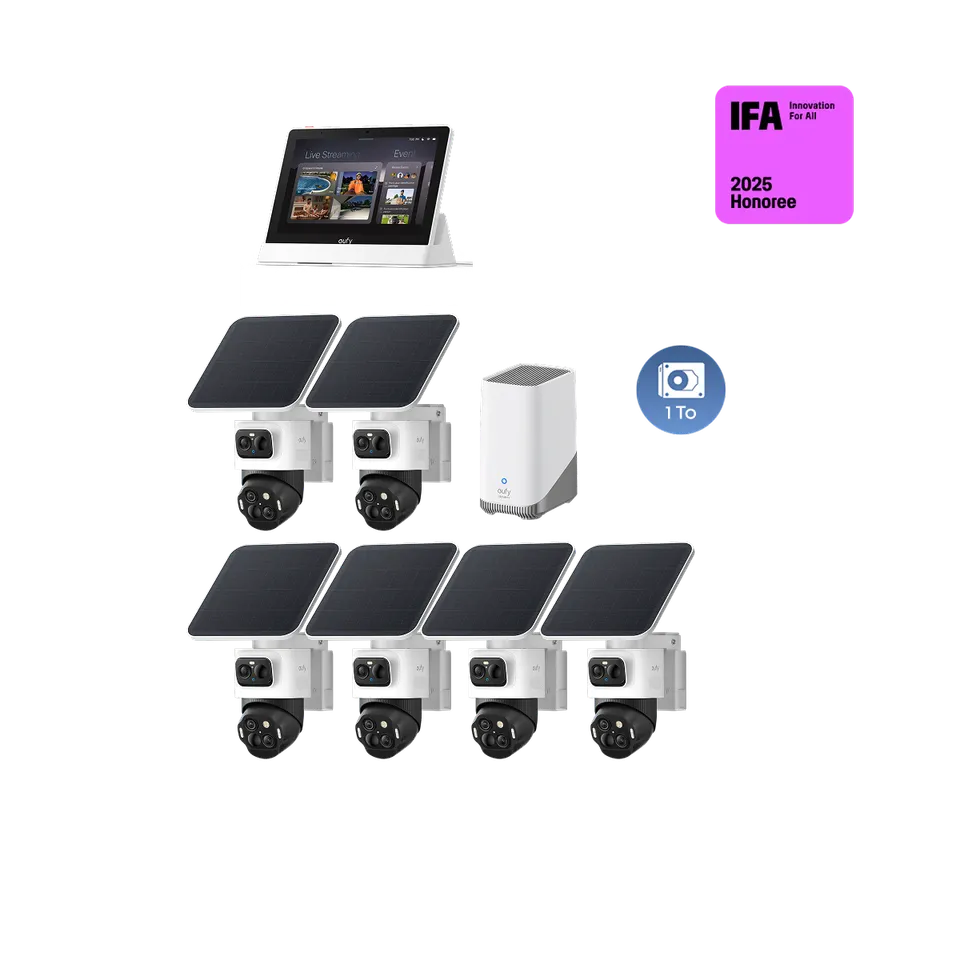 eufy-eufycam-s4-kit-6-cam-ras-smart-display-disque-1-to image 1