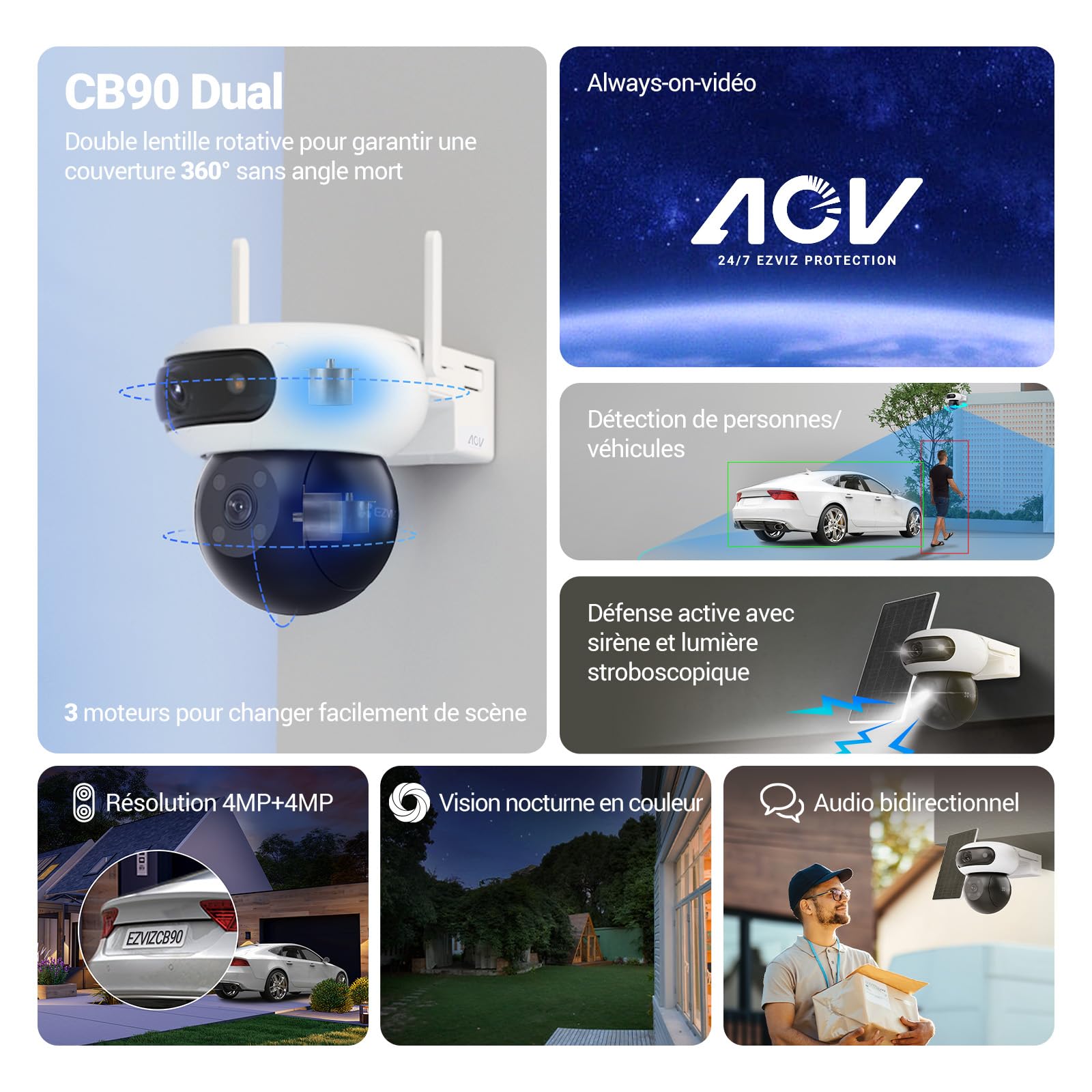 ezviz-cb90-dual-cam-ra-surveillance-wifi-ext-rieure-solaire-2k-4mp-4mp-double-ob image 2