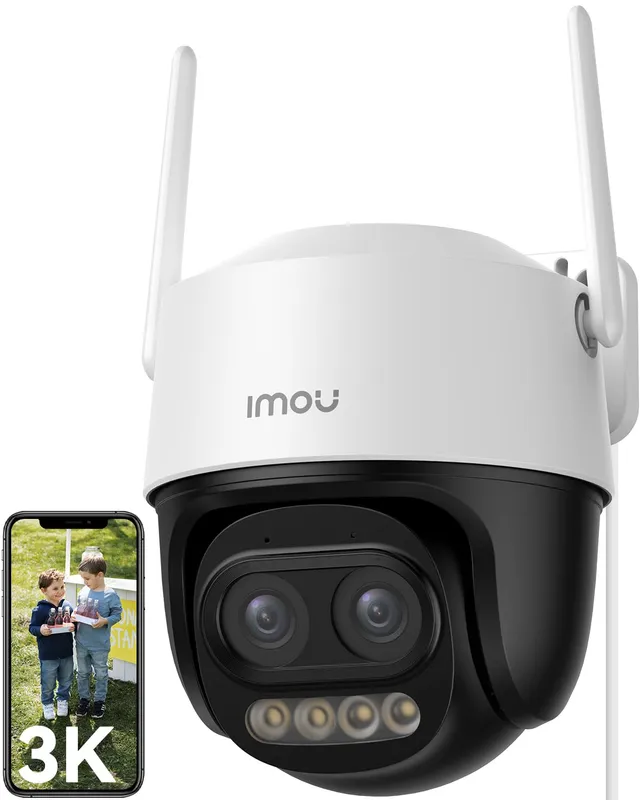 imou-cruiser-dual-2-cam-ra-surveillance-ext-rieure-wifi-3k-5mp-double-objectif-p image 1