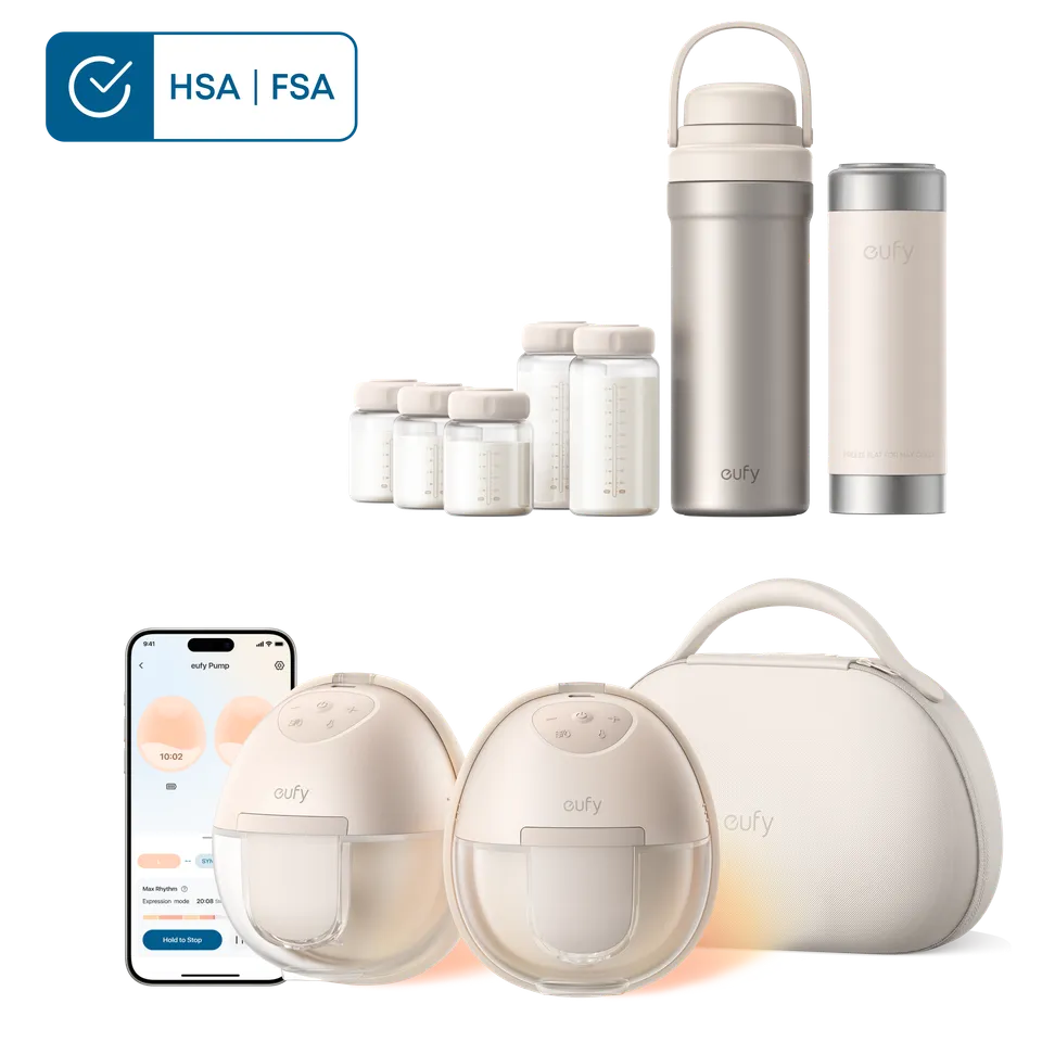 eufy-wearable-breast-pump-s1-pro-glaci-re-lait-portable-e10-tire-lait-mains-libr image 1
