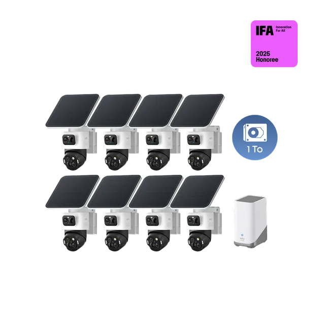 eufy-eufycam-s4-kit-8-cam-ras-bullet-ptz-disque-dur-1-to image 1