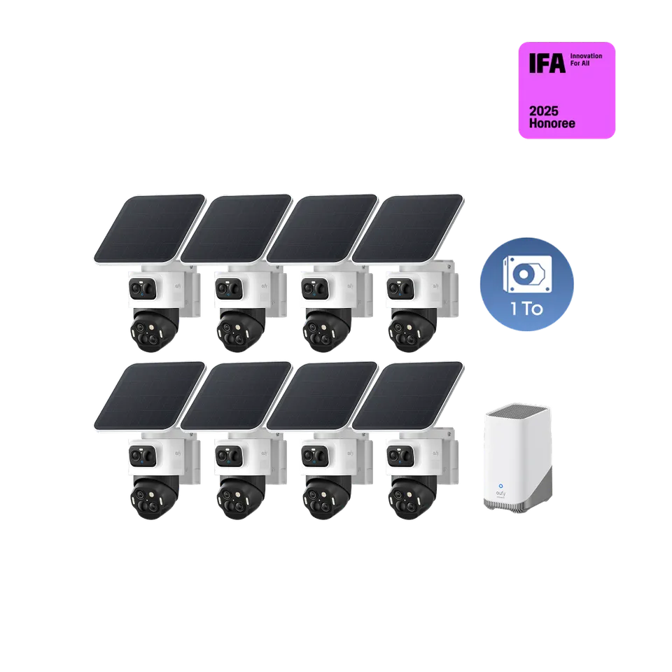 eufy-eufycam-s4-kit-8-cam-ras-bullet-ptz-disque-dur-1-to image 1