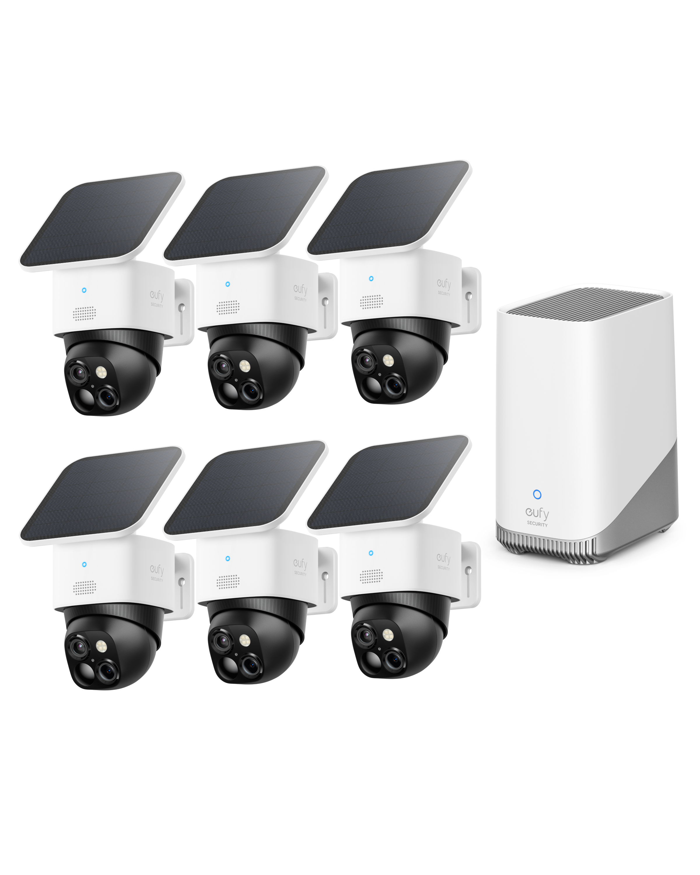 eufy-solocam-s340-kit-6-cam-ras-homebase-s380 image 1