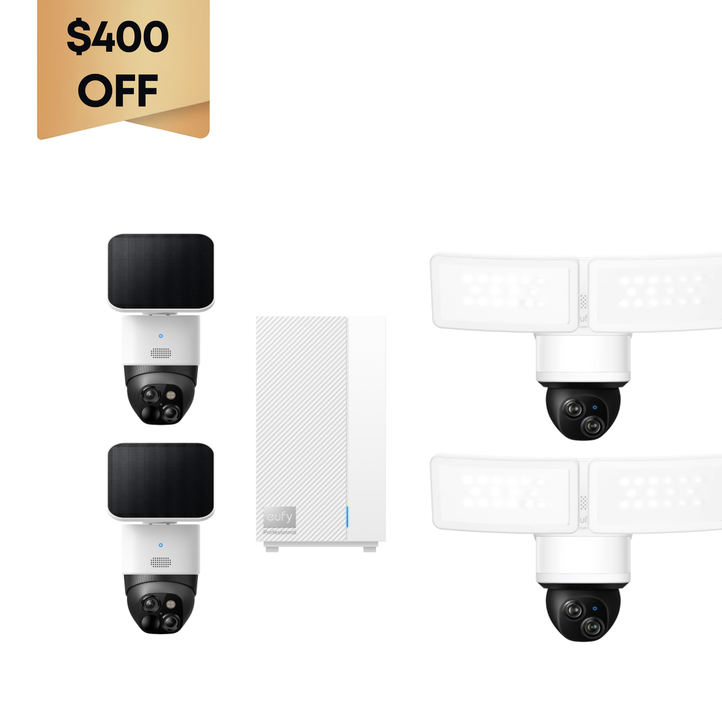 eufy-family-outdoor-4-cam-kit-homebase-professional-s1-2x-solocam-s340-2x-floodl image 1