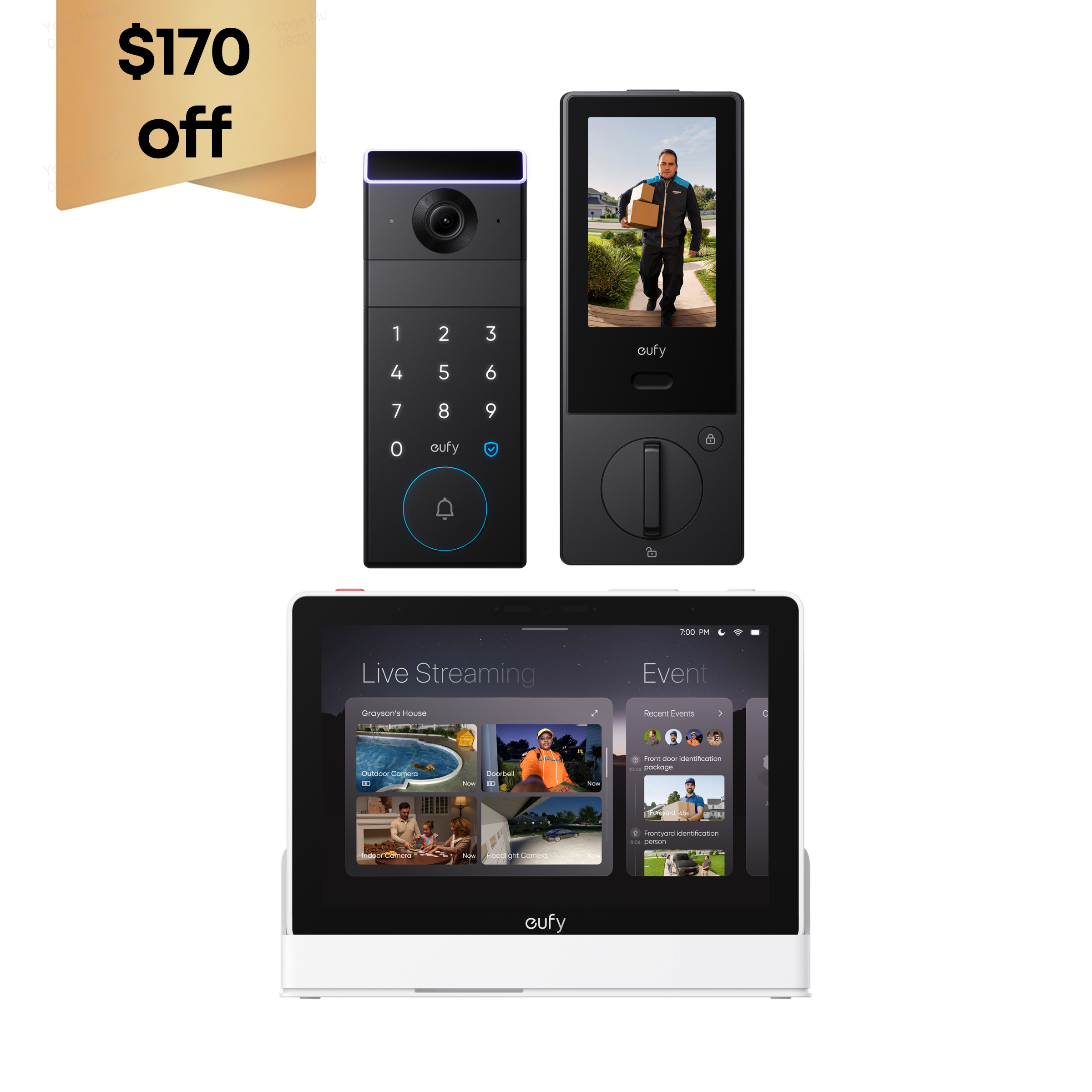 eufy-familock-s3-max-smart-display-e10-serrure-connect-e-veine-palmaire image 1