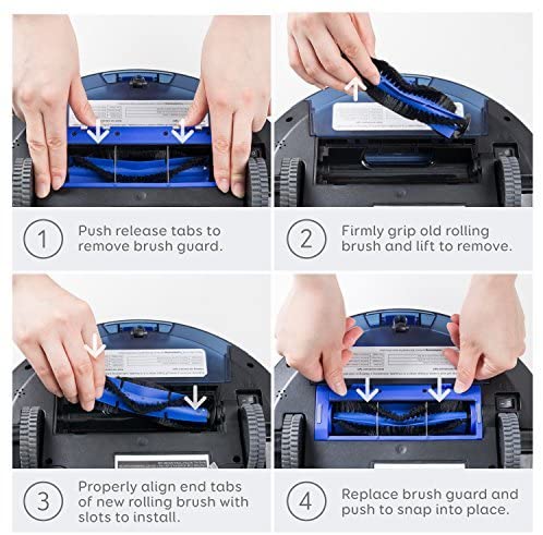 eufy-brosse-principale-rolling-brush-de-remplacement-robovac-compatible-11s-15c- image 2