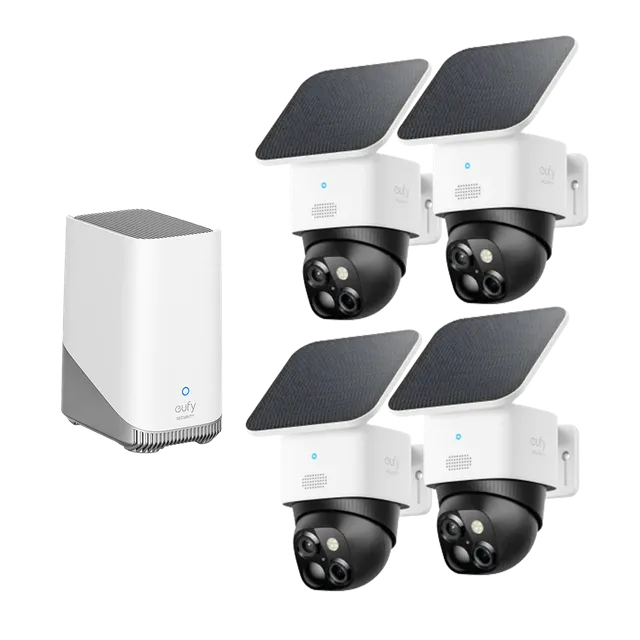 eufy-solocam-s340-kit-4-cam-ras-homebase-s380 image 1