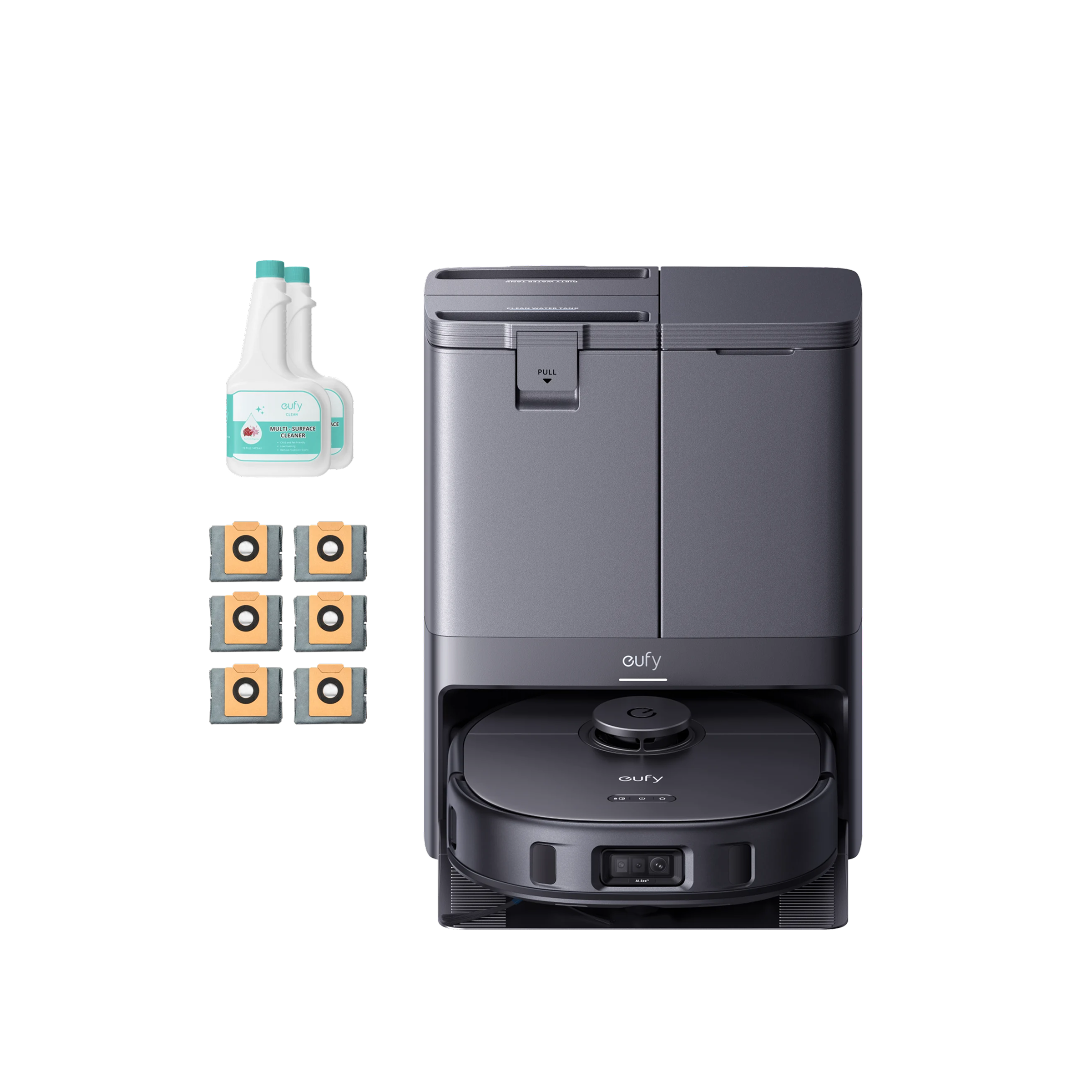 eufy-x10-pro-omni-robot-aspirateur-laveur-8000-pa-6-sacs-poussi-re-2-nettoyants- image 1