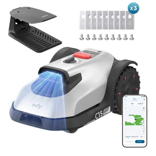 eufy-tondeuse-robot-c15-jeu-de-lames-de-rechange-pack image 1