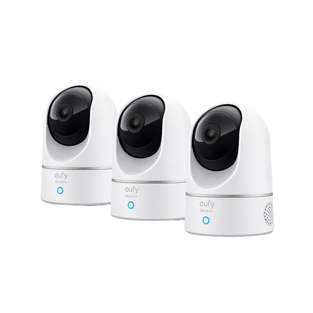 eufy-indoor-cam-e220-2k-kit-3-cam-ras-pan-tilt-cam-ra-int-rieure image 1