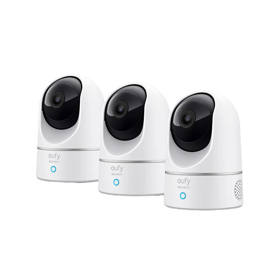 eufy-indoor-cam-e220-2k-kit-3-cam-ras-pan-tilt-cam-ra-int-rieure image 1